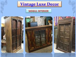 Vintage Luxe Decor