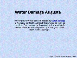 Water Damage