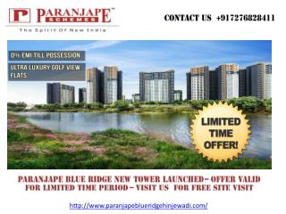 Paranjape Blue Ridge Hinjewadi - Paranjape Schemes