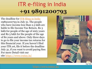 ITR filing in India 09891200793: How to file returns using ITR-2 form in less than 10 minutes