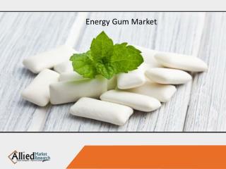 Energy Gum Market Anticipated to Rise with Lucrative Growth