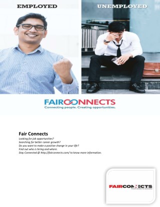 Fair Connects_connecting people, creating opportunities