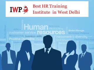 Best HR Training Institute in West Delhi