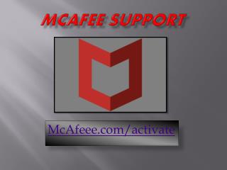 Mcafee Activate Support - www.mcafee.com/activate