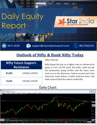 Equity report