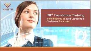 ITIL certification course in Hyderabad â€“ ITIL certification training by Vinsys