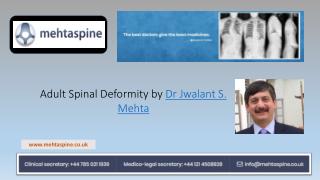 Adult Spinal Deformities Symptoms Treatment | Spine Care Specialists UKâ€“ Dr Jwalant Mehta