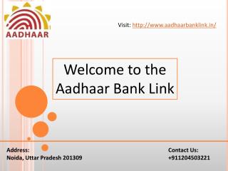 Apply for Aadhar Card