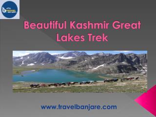 Beautiful Kashmir Great Lakes Trek