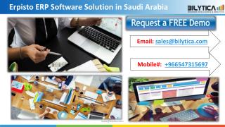 Erpisto ERP Software Solution in Saudi Arabia