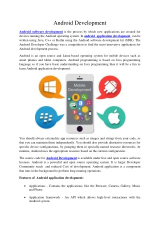 Android Development