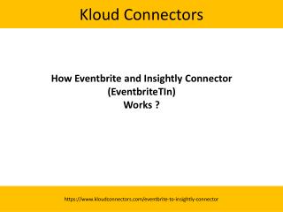 Eventbrite and Insightly Integration