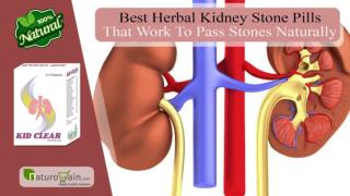 Best Herbal Kidney Stone Pills that Work to Pass Stones Naturally