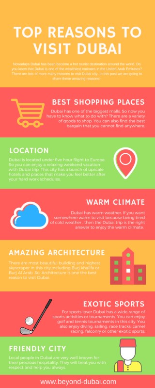 Top Reasons to visit Dubai