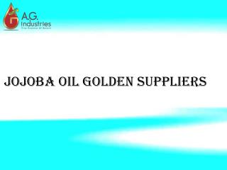 Jojoba Oil Golden Suppliers