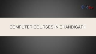 Computer Courses In Chandigharh - cbitss technologies