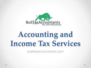 Accounting and Income Tax Services - bulltaxaccountants.com