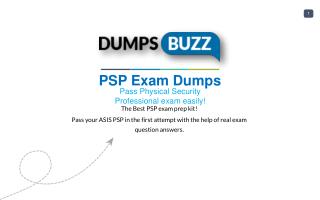 Exam PSP Questions Pdf