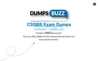 New CSSBB VCE exam questions with Free Updates