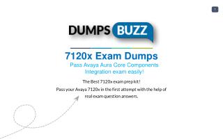 7120x test new questions - Get Verified 7120x Answers