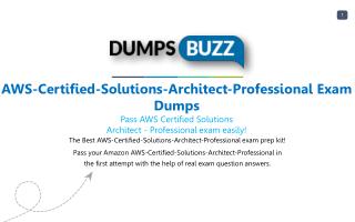 Amazon AWS-Certified-Solutions-Architect-Professional Dumps sample questions for Quick Success