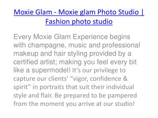 Moxieglam - Moxie glam Photo Studio | Fashion photo studio