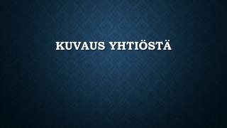 Kuvaus Nokian Renkaat