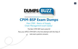 Get real CPIM-BSP VCE Exam practice exam questions