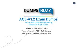 Buy ACE-A1.2 VCE Question PDF Test Dumps For Immediate Success