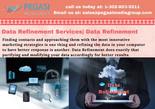 Data Refinement Services| Data Refinement in USA/UK/CANADA