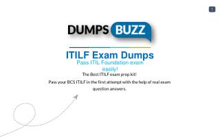 Valid ITILF Exam VCE PDF New Questions