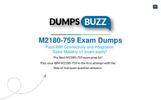 Purchase REAL M2180-759 Test VCE Exam Dumps