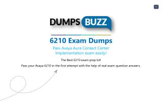 6210 Exam .pdf VCE Practice Test - Get Promptly