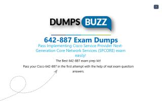 Mind Blowing REAL Cisco 642-887 VCE test questions