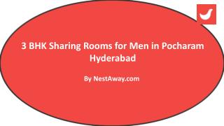 Sharing Rooms in Pocharam Hyderabad without broker