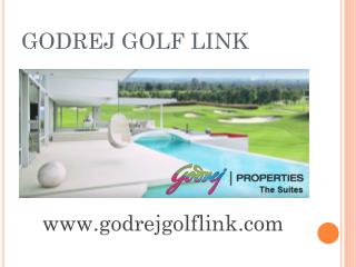 A master piece collection of villas Godrej Golf links evoke