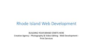 Rhode Island Web Development