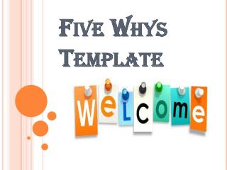 Ready-to-use Five Whys Template by Expert Toolkit