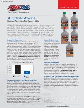 AMSOILXLExtendedLifeSyntheticMotorOilsXLMXLFXLTXLOXLZ