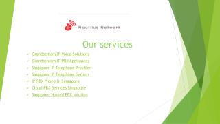 Singapore IP Telephone System - Cloud IP PBX Phone Services