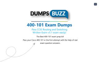 The best way to Pass 400-101 Exam with VCE new questions