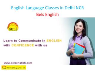 English Language Classes in Delhi NCR