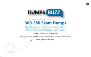 Valid 300-550 Test Dumps