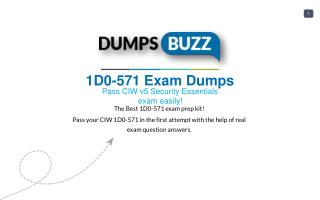 1D0-571 Exam Training Material - Get Up-to-date CIW 1D0-571 sample questions