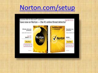 Norton.com/setup - How to setup $ install Norton Antivirus