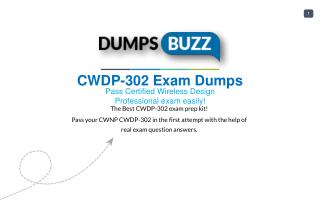 CWDP-302 PDF Test Dumps - Free CWNP CWDP-302 Sample practice exam questions