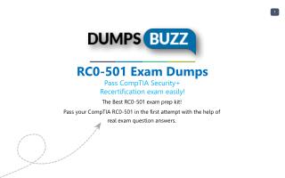 Updated RC0-501 Dumps Purchase Now - Genius Plan!
