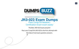 JK0-023 VCE Dumps - Helps You to Pass CompTIA JK0-023 Exam