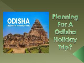 Now Visit Odisha Holiday Packages With Affordable Price â€“ Book Now