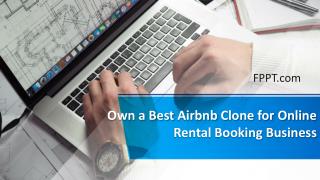 Own a best airbnb clone for online rental booking business